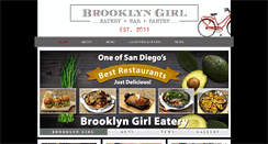 Desktop Screenshot of brooklyngirleatery.com